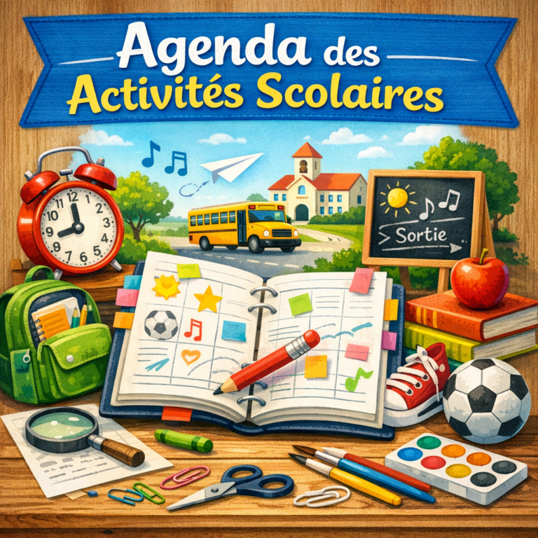 L&rsquo;agenda – Mars 2026