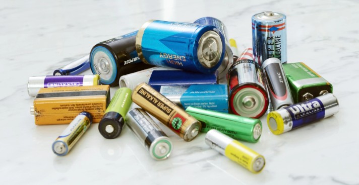 Collecte de piles usagées
