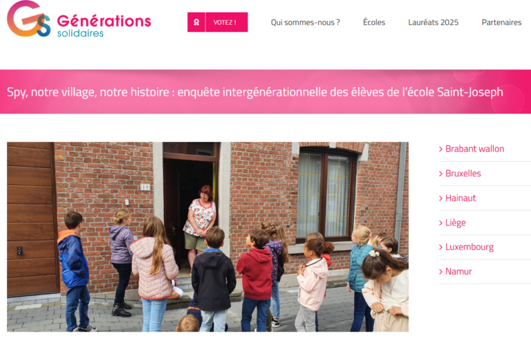 Aidez notre école en votant pour notre projet…