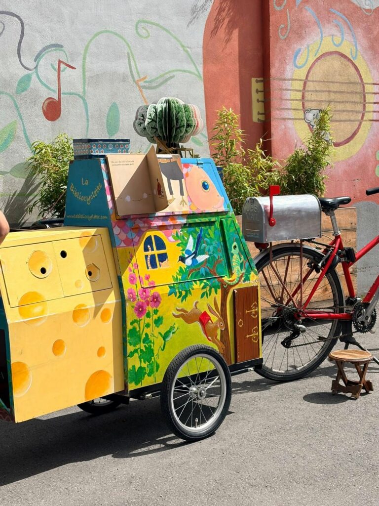 Bibliocyclette – M2 à P2
